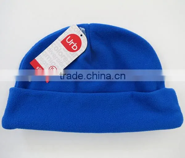 solid color custom fleece beanie hat pattern polar fleece beanie