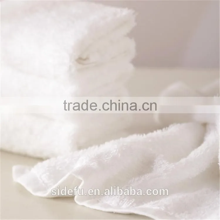 Wholesale Customized 100% Cotton White Plain Hotel Towel