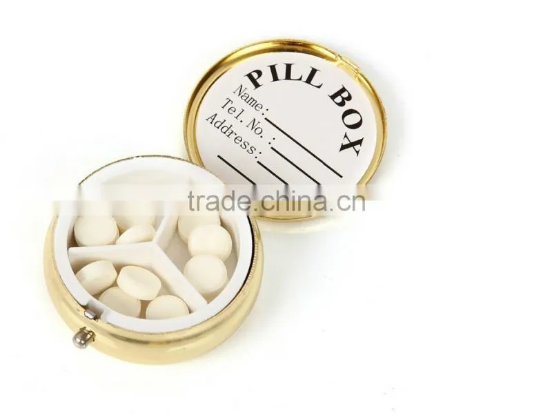 3 Cells Tablet Pill Box Holder Medicine Storage Organizer Container Case Small - 50 Styles Plus