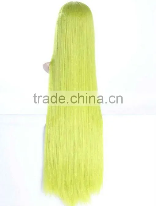 Blonde Color Full Lace Wig Hair Lace Long Wigs,Wholesale High Quality Very Long Hair Wigs,Synthetic Cosplay Wigs for Festival
