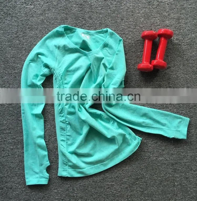 Women Running Camouflage Wear Yoga Fitness Tops