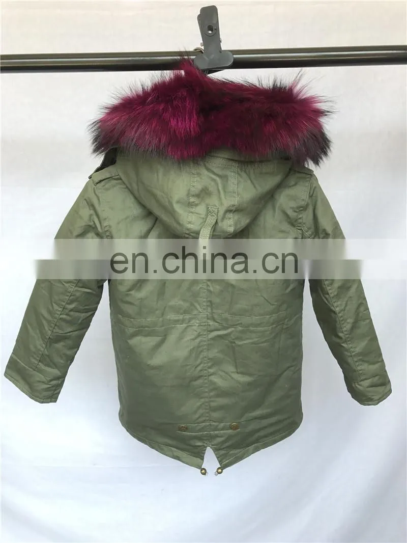 Newest Baby Products China Suppliers Child Genuine Rabbit Fur Kids Winter Clothes