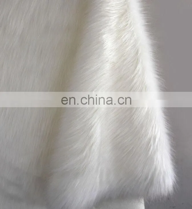 Long pile faux fox fur fabric