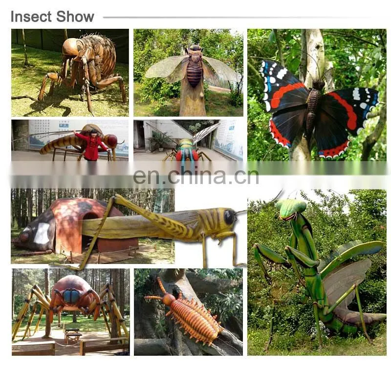 Lifelike Simulation Giant Insect Mechnical Insects Decoration