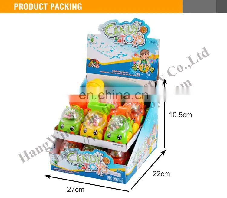 Sweet Candy Toys Plastic Promotional Toy Truck