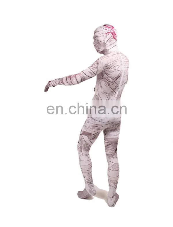 2016 Full Body Lycra Spandex Zentai Mummy Unisex Adult Party Cosplay Costume