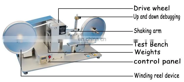 ZONHOW RCA Paper Tape Friction Testing Machine with Cheap Price