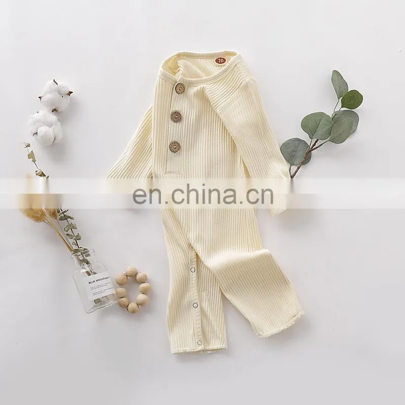 Infants & Toddler New Fashion Cotton Clothes Autumn Winter Baby Girls Knit Onesie