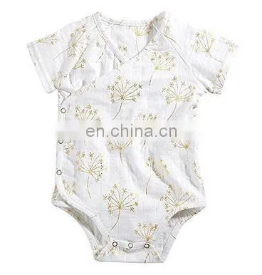 Newborn Baby boys Girl Clothing Custom Baby Clothes White Heart Printing Blank Baby Rompers