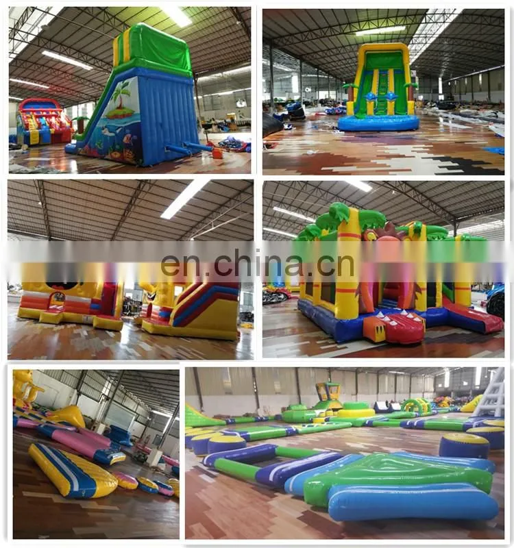 Professional Manufacturer Custom Made Used Waterslide Kids Inflatable Roaring River Water Slide For Sale