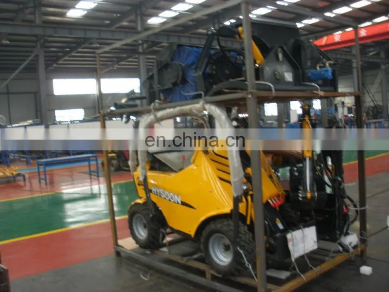 China CE Certificated small garden tractor loader backhoe