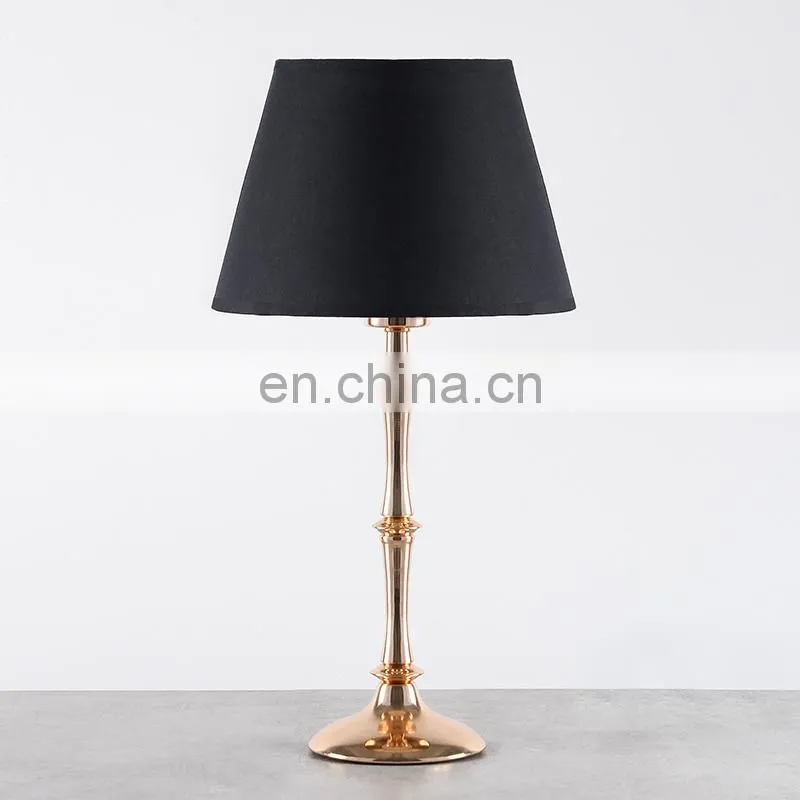 New design home metal table light and chic desk lamp for indoor room