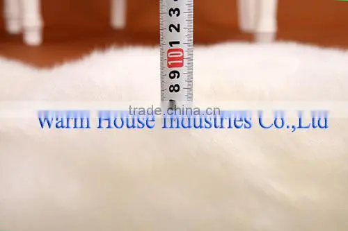2016 Soft Sheepskin Leather Fur Rug / Natural Color or Dyed Color Sheep Skin Rugs/Animal Skin Rugs