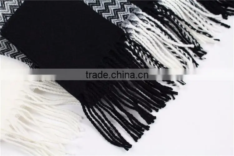 Hot sale men acrylic scarf