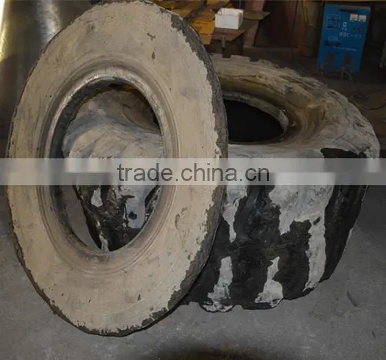 OTR used tire bead cutting machine /wasted rubber recycling cutter equipment