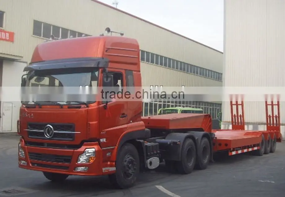 Low bed Semi trailer for sale low bed truck trailer
