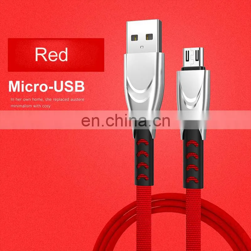 1.2M USB Charge Cable Fast Charging Mobile Data Cable for Christmas Gift