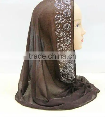 A394 Newest VOGUE 39cm*54cm MUSLIM SCARF HIJAB