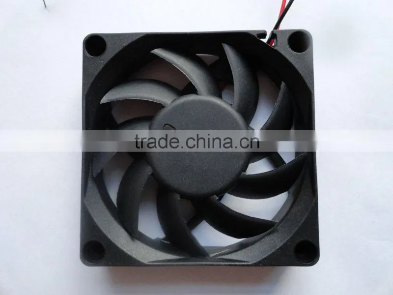 low noise axial dc fan 12v 24v 48v 70*70*15mm