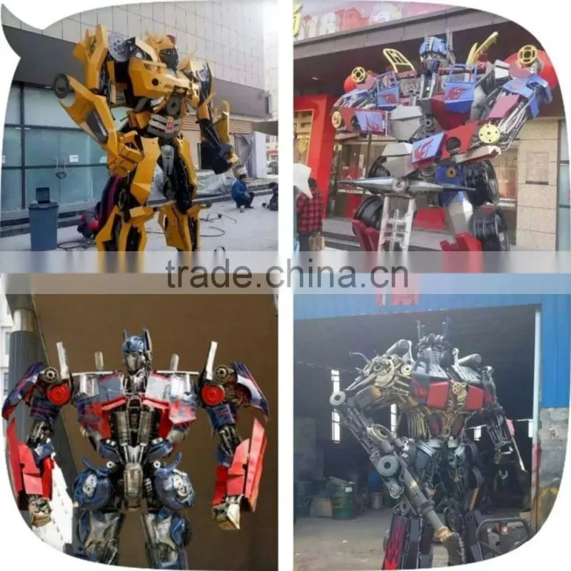 New Modern Sculpture High Quality Fashion Urban Garden Landscape Sculpture Jetfire