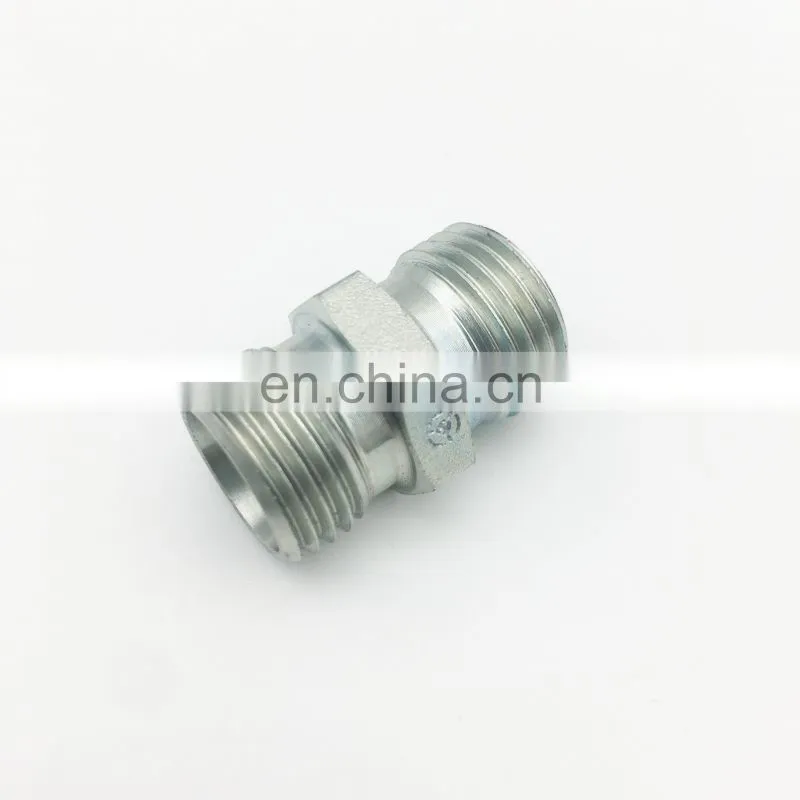 1/2 3/8 1/4 Carbon steel jic npt adapter hose fitting straight hydraulic hose connector