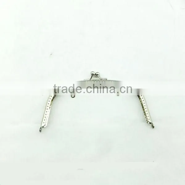 16*7.5cm nickel high quality DIY sewing coin purse/handbag frame kiss clasp