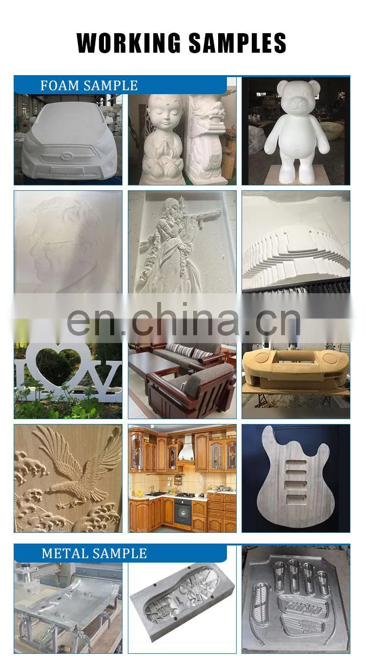Large Wood plywood Foam Mold Statue Carving Gantry Moving 4 Axis CNC Milling Machine Sink Body CNC router