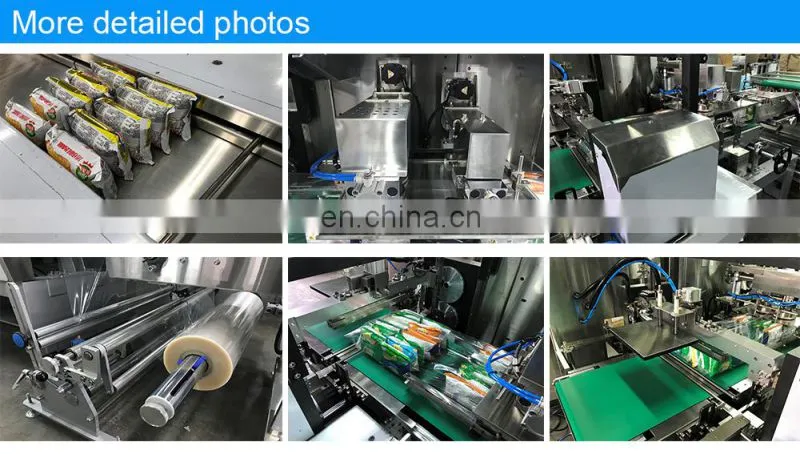 Automatic Flow Wrapping Packing Machine for Frozen Food/Steam Buns