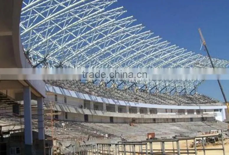 Large Span Steel Truss For Football Stadium Beachers