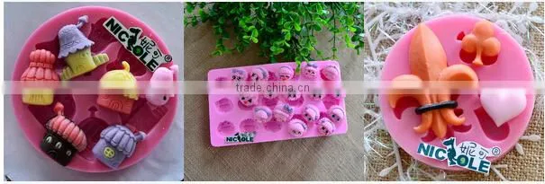 Custom Unique Design Silicon Moulds Baby Angel Fondant Molds