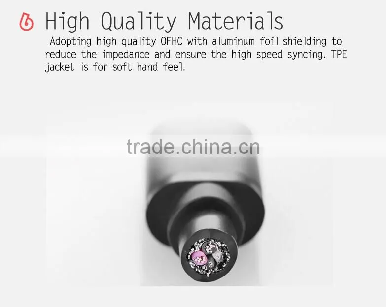 White super speed usb sync & charge cable usb 3.1 type c to usb 2.0 A Type