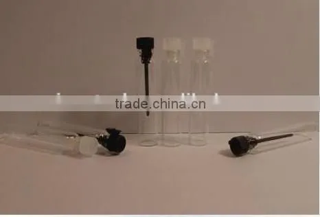 1ml 2ml 3ml sample vial perfume sample vials with plastic plug