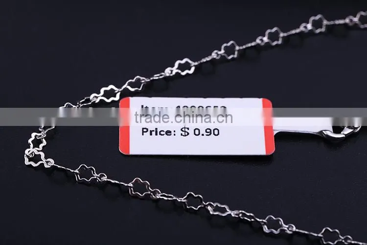 Yiwu Wholesale Fashion Rhodium Plated Five-Pointed Star Necklace Chains Jewelry