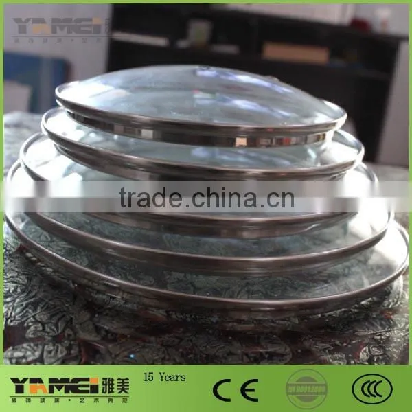 G-Type Tempered Glass lid for pan