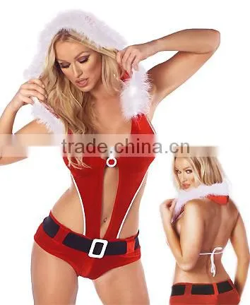 Wholesale fashion Sexy Lingerie Sexy club wear lady christmas lingerie