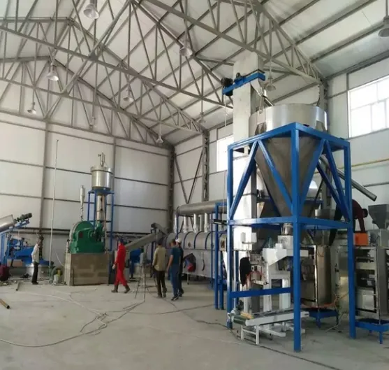 Edible Refined Salt Crushing Washing Drying Line