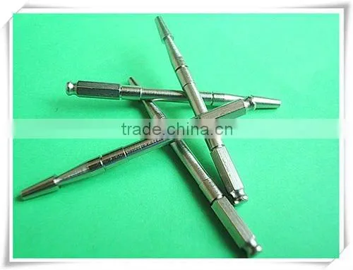 Supply the high -precision Hex Hexagon nickel plated Iron turning shaft