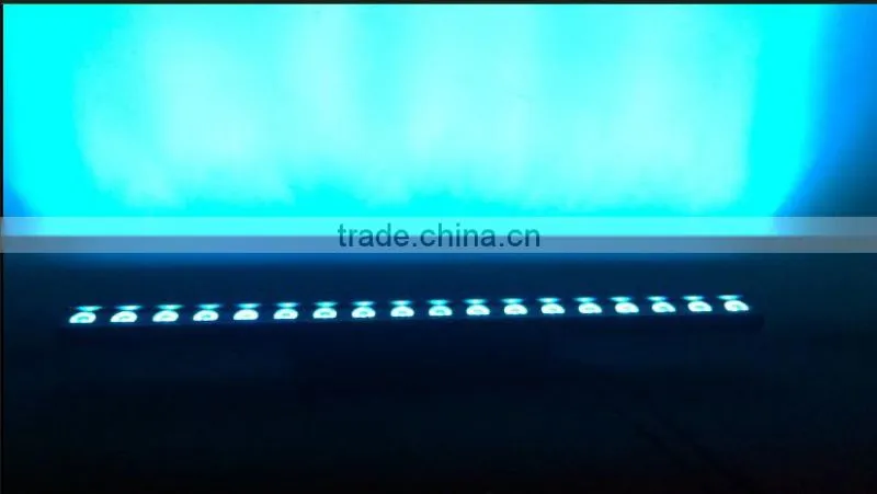 Indoor 18*3W seperatly control led strip,individual control RGB 3in1 led bar lighting