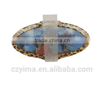 Update! horse body brush with 3D image pattern/leopard image