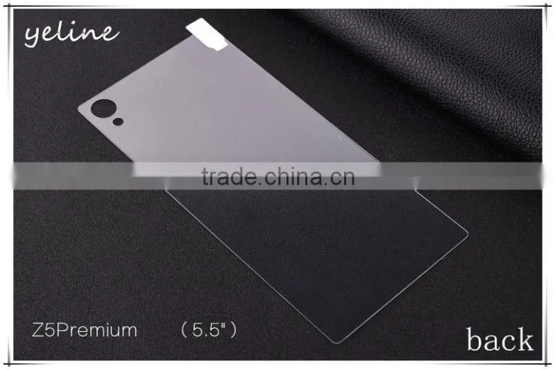 Anti burst mobile phone tempered glass screen protector for Sony xperia z5