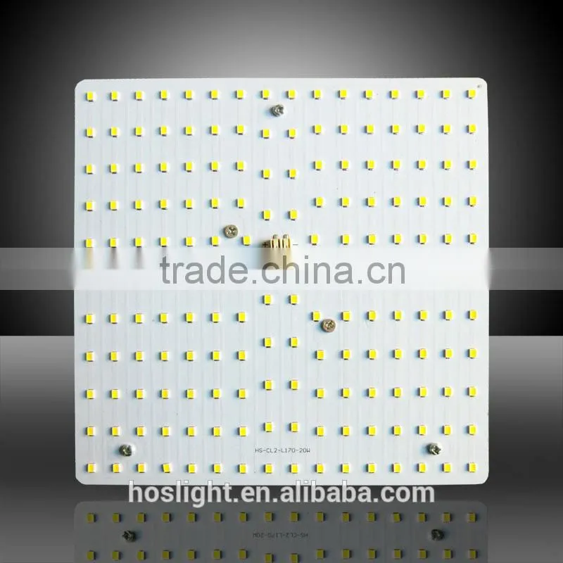 Market new square AC led pcb modulo/ 2835 modulo led 20W 220vac/free sample for testing