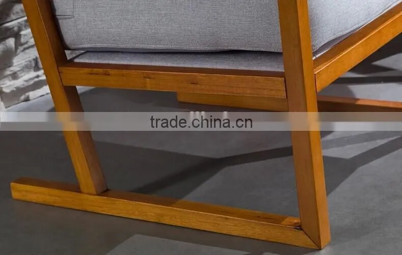 RCH-4314 Popular latest hand shaped wood chair for living room