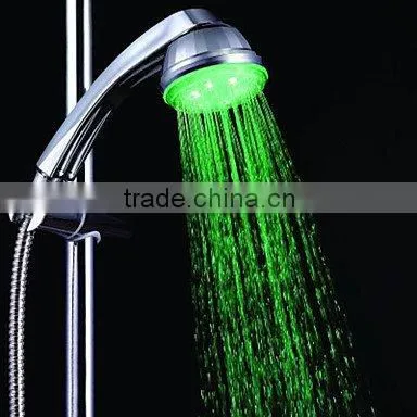 Chrome Plated Rainfall ABS Led Hand Shower