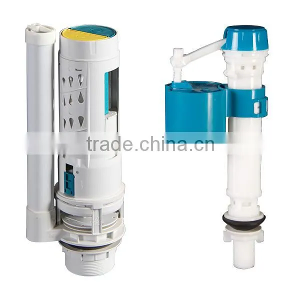 Quiet concealed flush saving water ABS children toilet water tank fitting