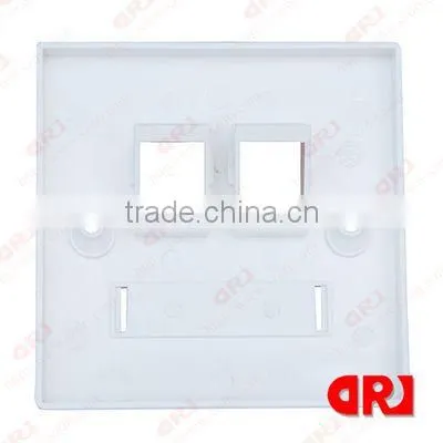 cat5e double port rj45 surface veneer
