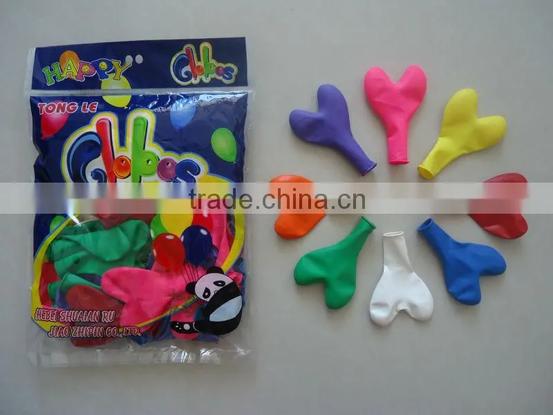 standard color latex heart-shape balloon