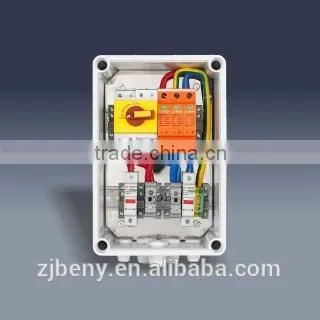 1 way solar combiner box for PV solar application