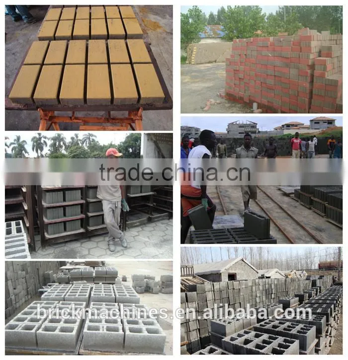 2015 new style QT 6-15 alibaba india cement bricks project report hollow block machine price