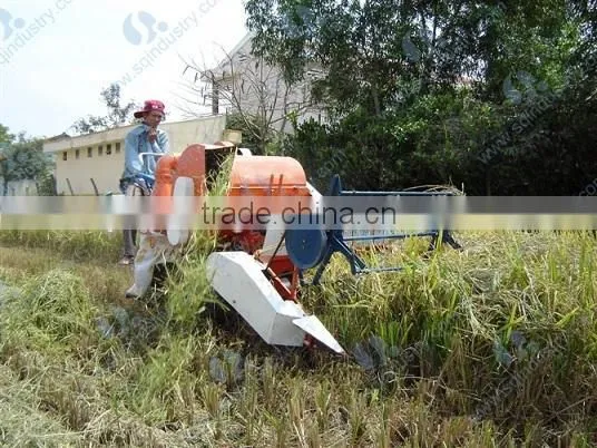 Hot sale CE passed rice harvester, wheat harvester, combine harvester