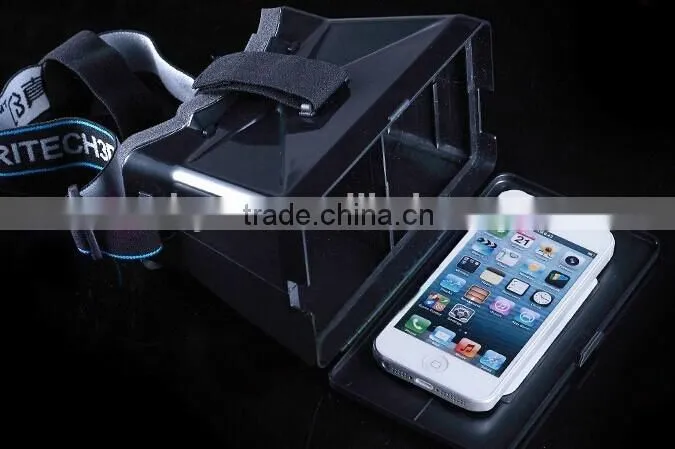 Plastic Version Virtual Reality Video 3D Glasses Google Cardboard